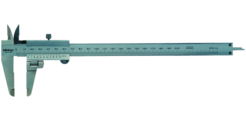 Mitutoyo Nóniuszos tolómérő elforgatható csőrrel, 0-200 mm, 0.05 mm (536-212) termék fő termékképe
