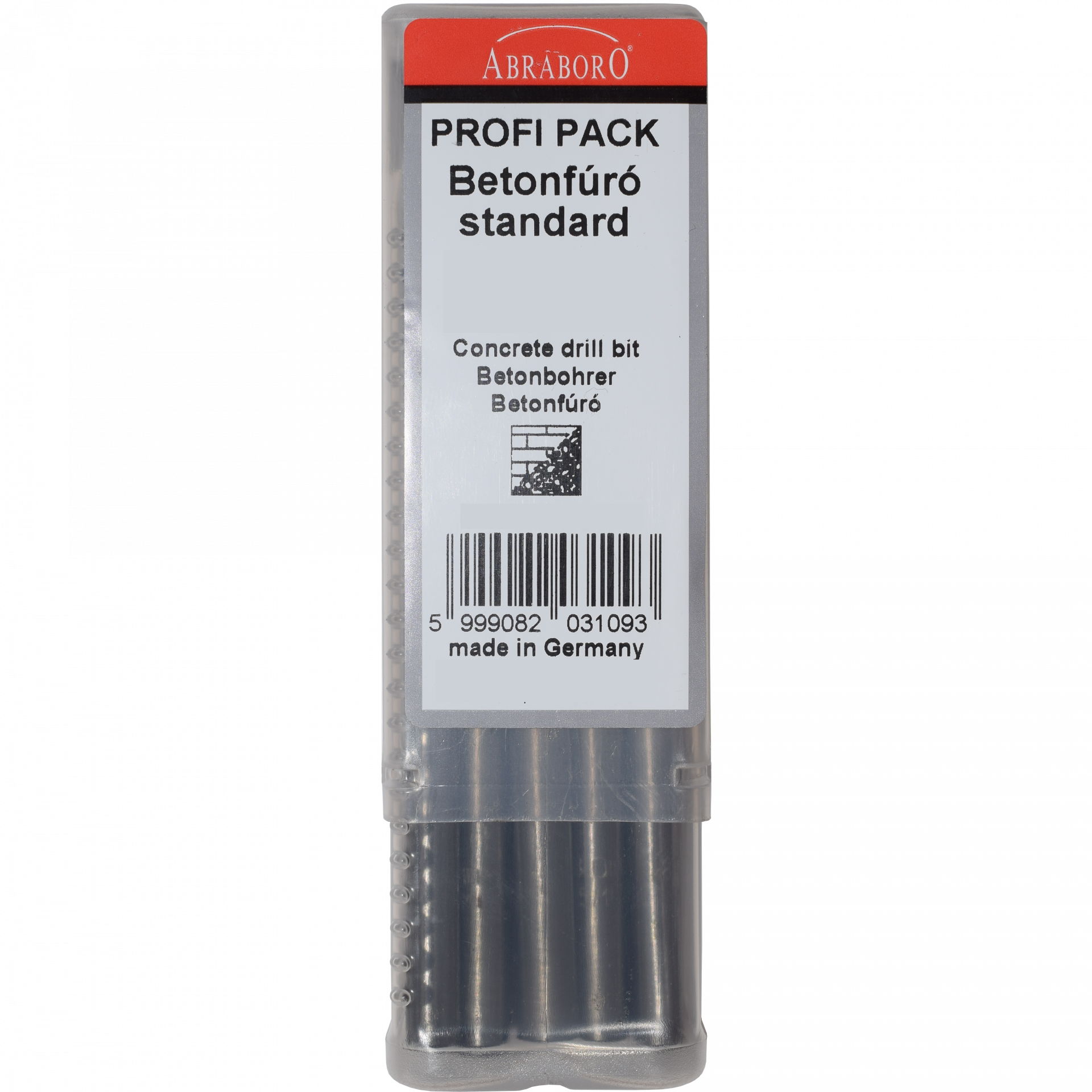 Abraboro 6 x 100 / 60 mm Standard hengeres szárú betonfúró Profi-Pack, 25 db/csomag termék fő termékképe