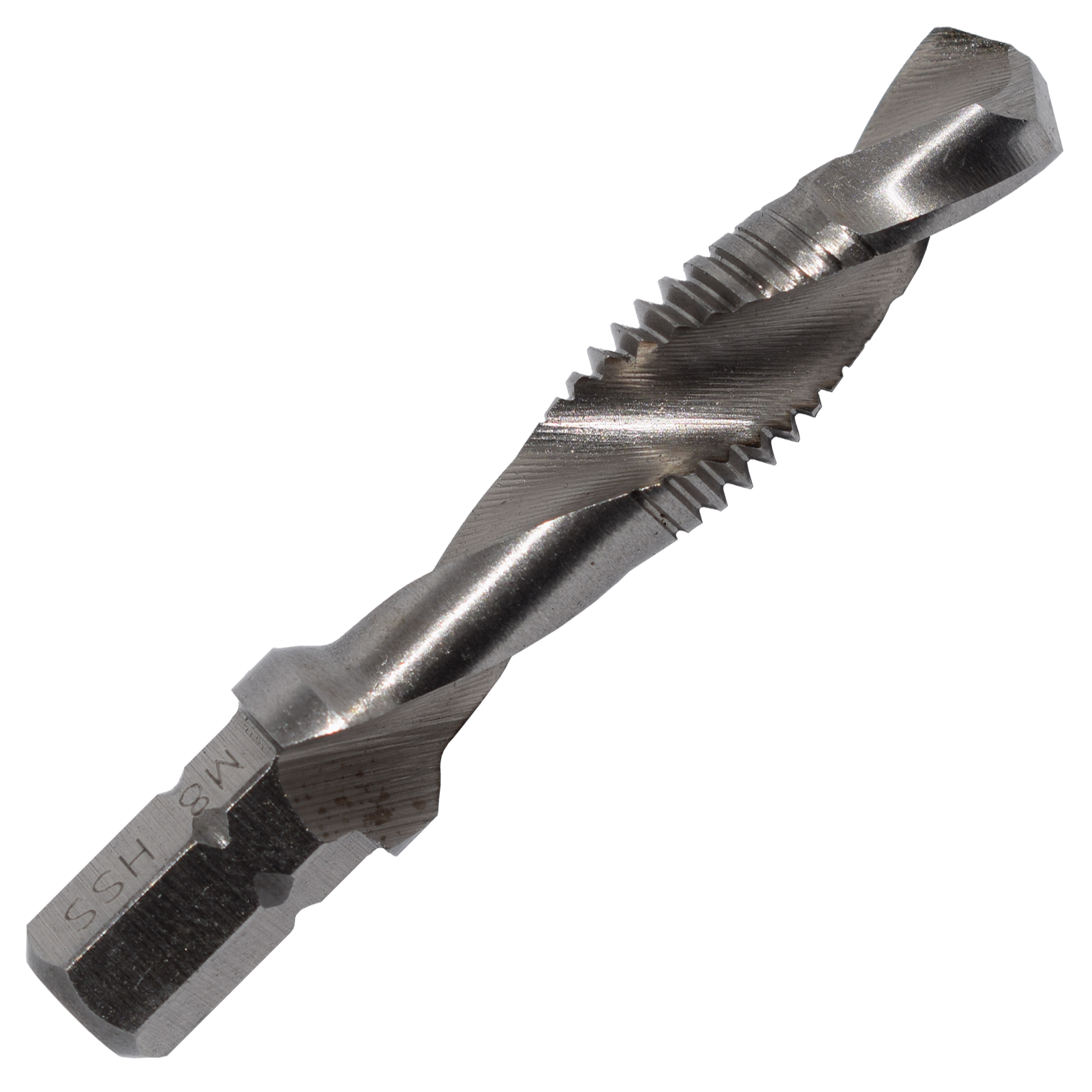 Abraboro M6 x 1.0 mm kombinált menetfúró bit, 1/4" hatszög befogással termék fő termékképe