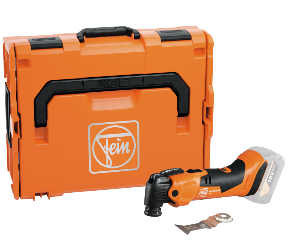 Fein MultiMaster AMM 500 Plus AS akkus oszcilláló kéziszerszám (akku és töltő nélkül, L-BOXX-ban) termék fő termékképe