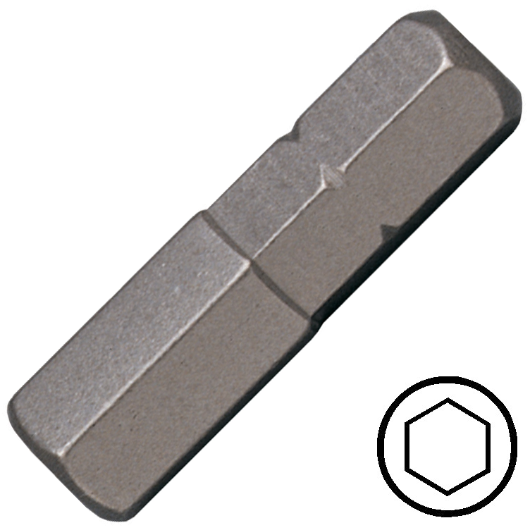 KENNEDY 7.0 mm hatszög csavarhúzó bit 1/4" hatszög illesztéssel, 25 mm termék fő termékképe