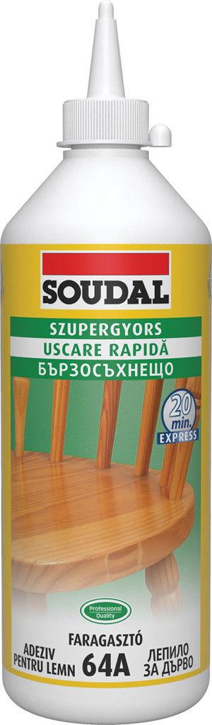 Soudal 64A gyorskötésű faragasztó, 750 g termék fő termékképe