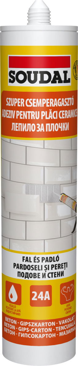 Soudal 24A csemperagasztó, 280 ml termék fő termékképe