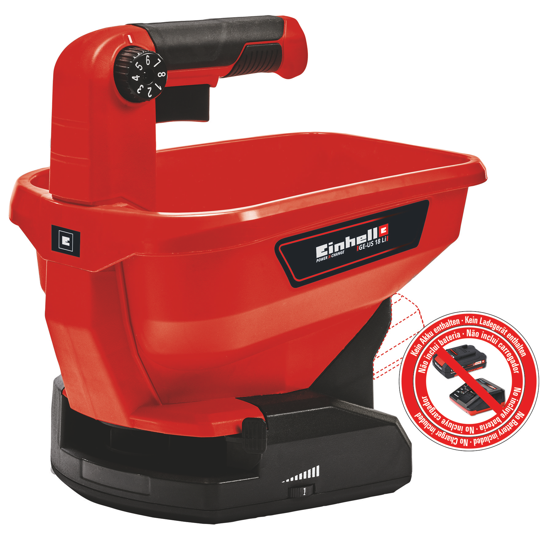 EINHELL GE-US 18 Li-Solo akkus univerális szóró (akku és töltő nélkül) termék fő termékképe