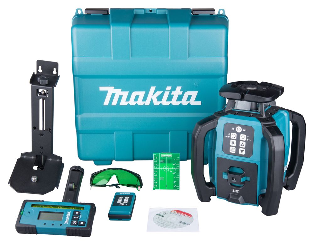 Makita SKR001Z akkus rotációs lézer, zöld (akku és töltő nélkül, kofferben) termék fő termékképe