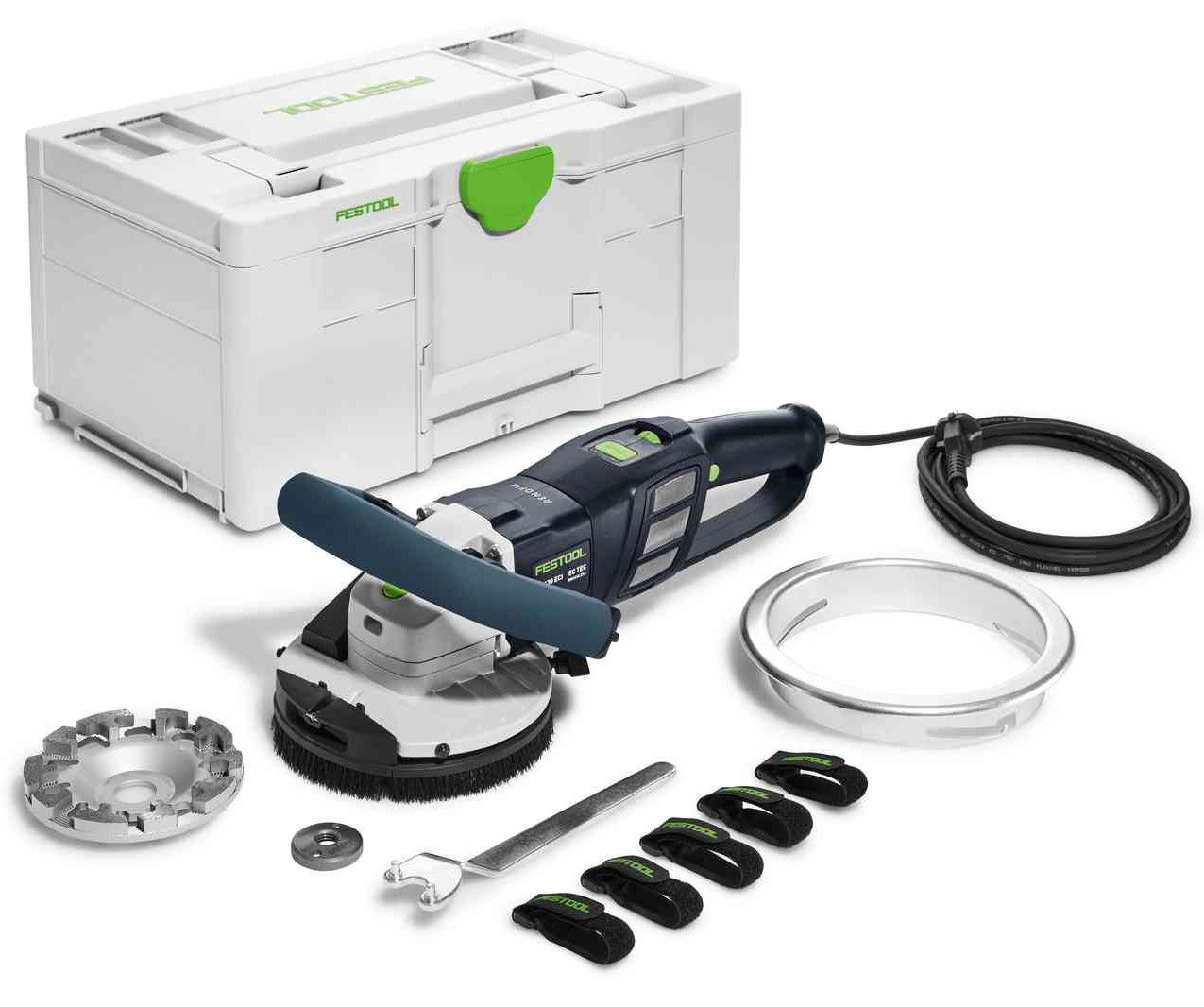 Festool RENOFIX RG 130 ECI-Set DIA HD szénkefe nélküli gyémántcsiszoló termék fő termékképe