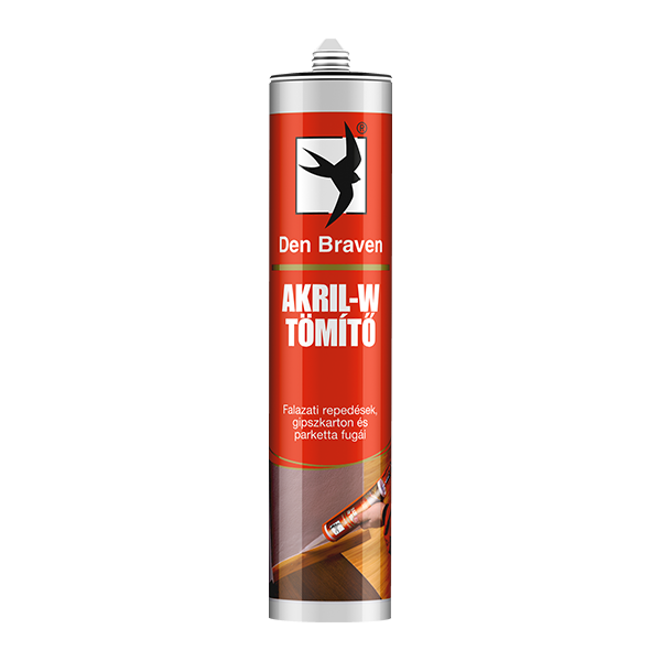 Den Braven Akril-W tömítő, szürke, 280 ml termék fő termékképe