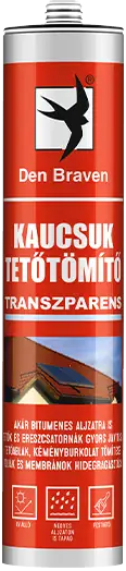 Den Braven Kaucsuk tetőtömítő, piros, 280 ml termék fő termékképe