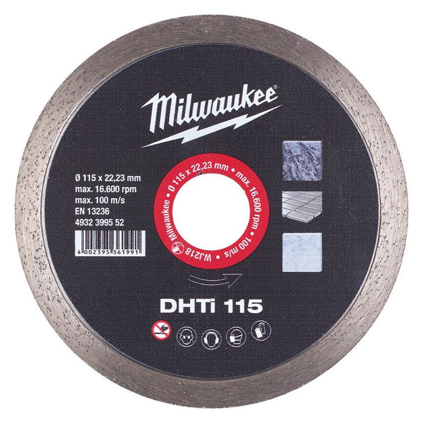 Milwaukee DHTI gyémánt vágótárcsa, turbo, Ø115 mm termék fő termékképe