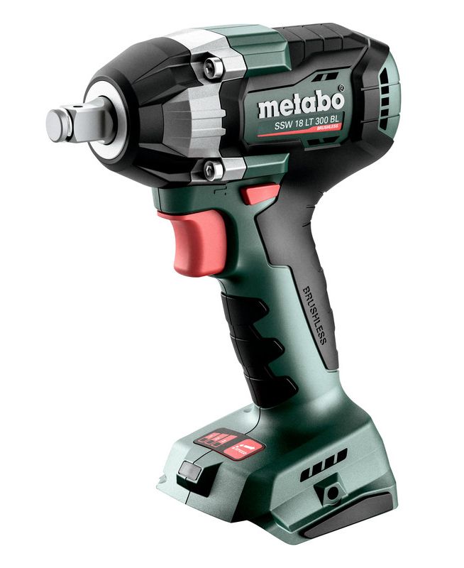 METABO SSW 18 LT 300 BL akkumulátoros ütvecsavarozó (akku és töltő nélkül, metaBOX kofferben) termék fő termékképe