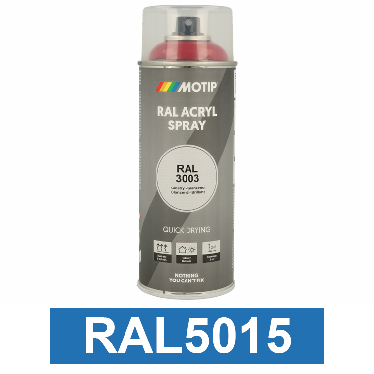 Motip Ipari festék spray, RAL5015, 400 ml termék fő termékképe