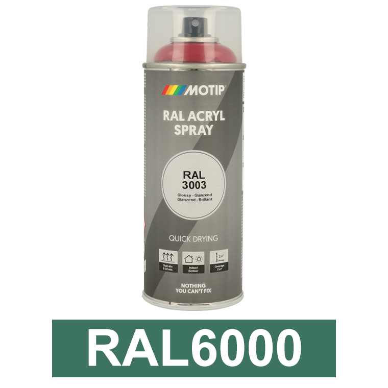 Motip Ipari festék spray, RAL6000, 400 ml termék fő termékképe