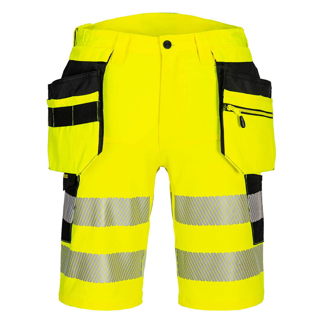 Portwest DX446 - DX4 Hi-Vis Holster rövidnadrág, sárga/fekete termék fő termékképe