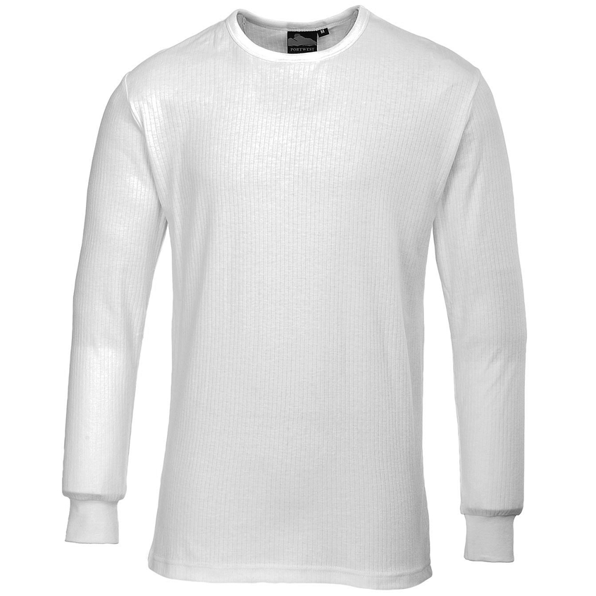 Portwest B123 - Hosszú ujjú póló, fehér termék fő termékképe