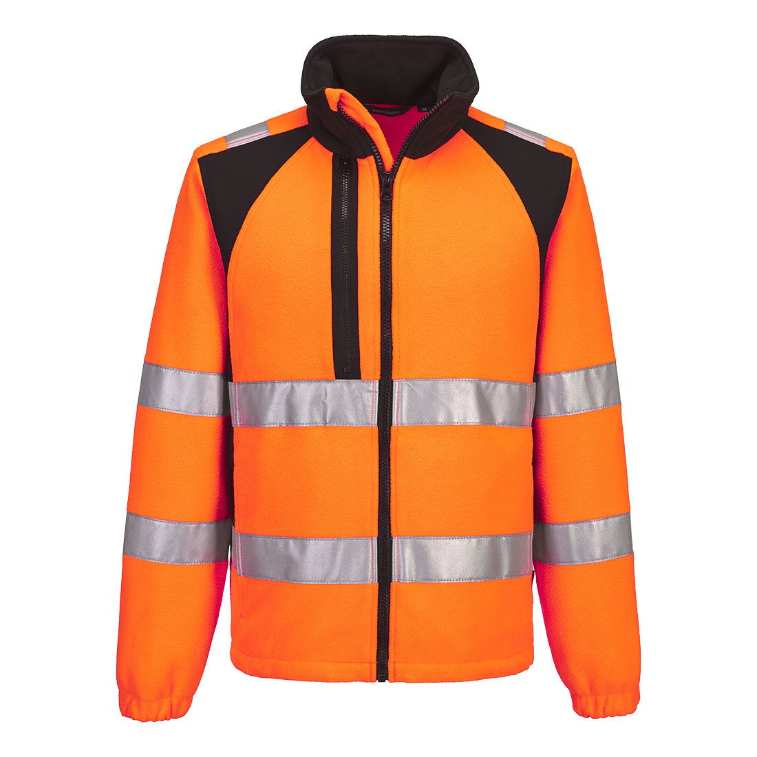 Portwest CD807 - WX2 Eco Hi-Vis polár pulóver, narancs/fekete termék fő termékképe