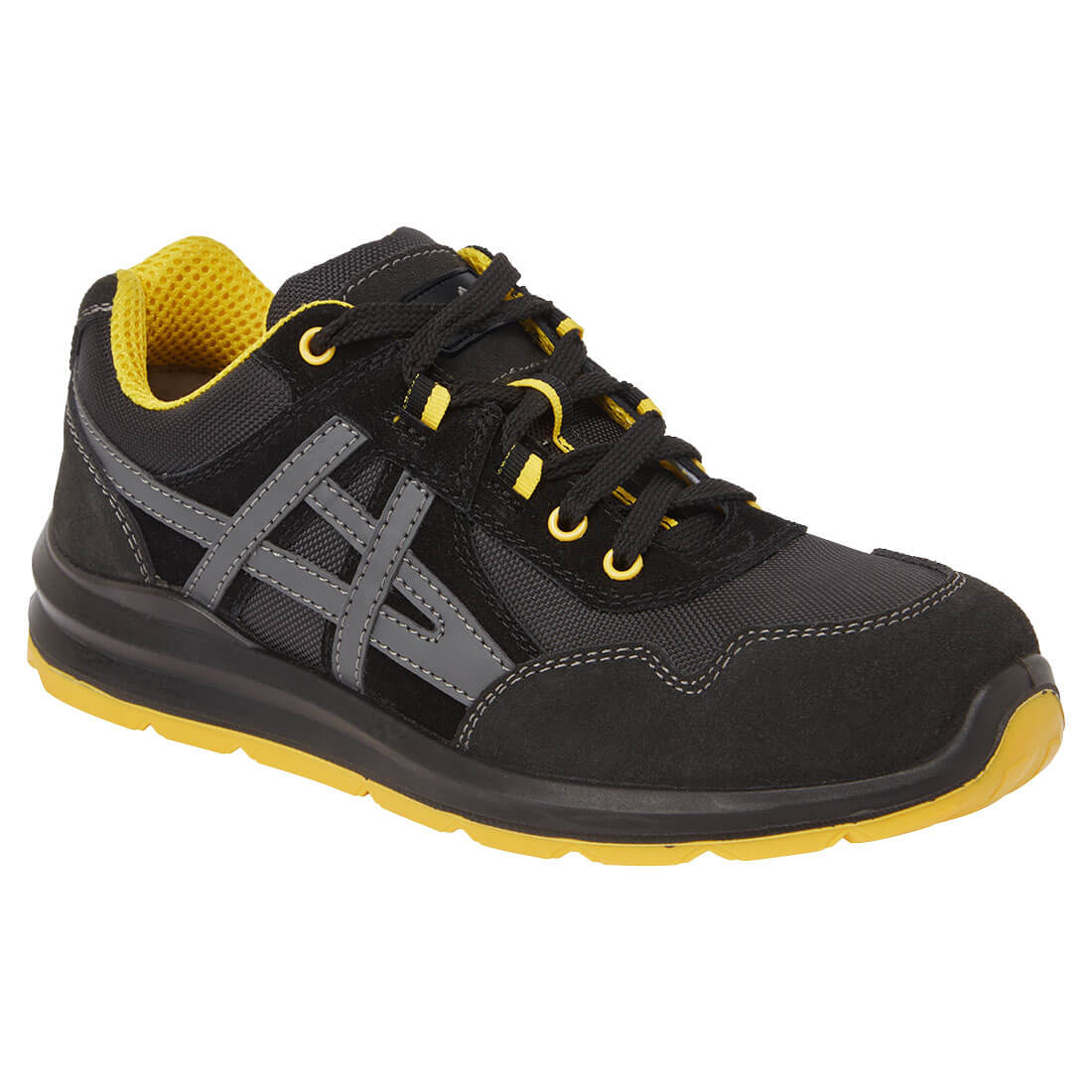 Portwest FT50 - Steelite Mersey Trainer védőcipő S1 FO SR, fekete termék fő termékképe